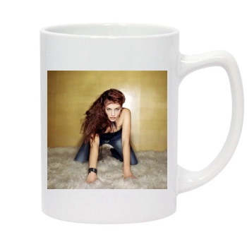 Chyler Leigh 14oz White Statesman Mug