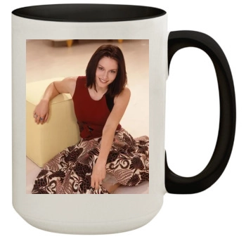 Chyler Leigh 15oz Colored Inner & Handle Mug