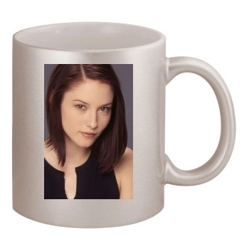 Chyler Leigh 11oz Metallic Silver Mug