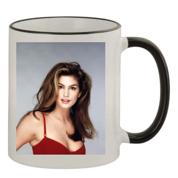 Cindy Crawford 11oz Colored Rim & Handle Mug