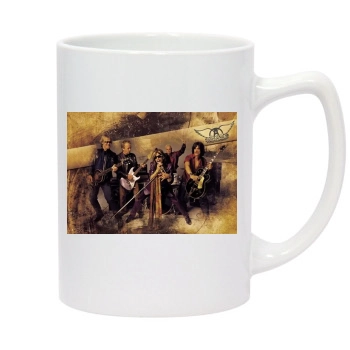 Aerosmith 14oz White Statesman Mug