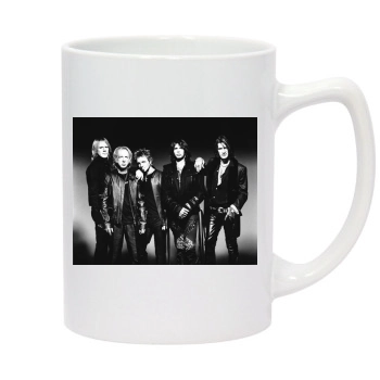 Aerosmith 14oz White Statesman Mug