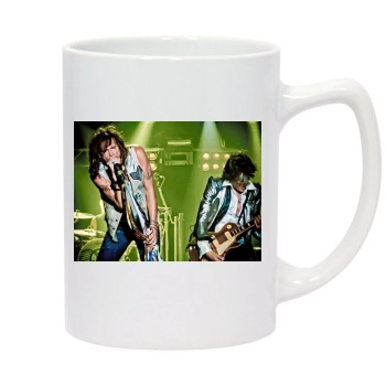 Aerosmith 14oz White Statesman Mug