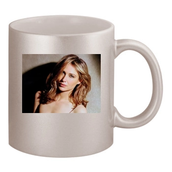 Claire Forlani 11oz Metallic Silver Mug