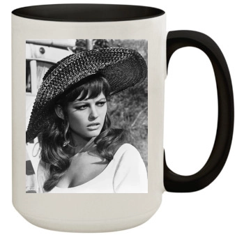 Claudia Cardinale 15oz Colored Inner & Handle Mug