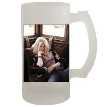 Claudia Schiffer 16oz Frosted Beer Stein