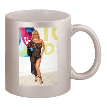 Coco Austin 11oz Metallic Silver Mug