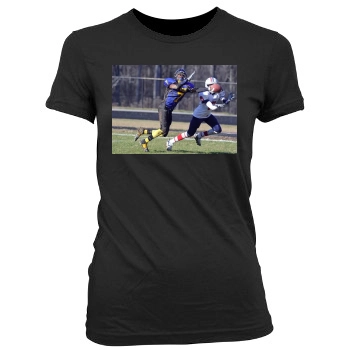 Baltimore Ravens Women's Junior Cut Crewneck T-Shirt