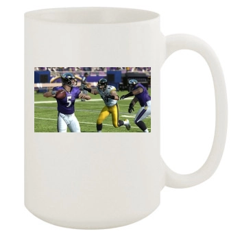 Baltimore Ravens 15oz White Mug