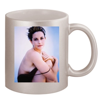 Courteney Cox 11oz Metallic Silver Mug