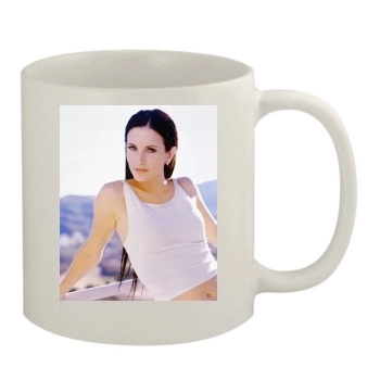 Courteney Cox 11oz White Mug