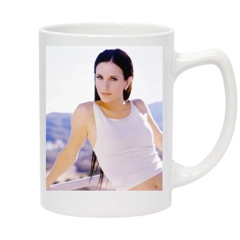 Courteney Cox 14oz White Statesman Mug