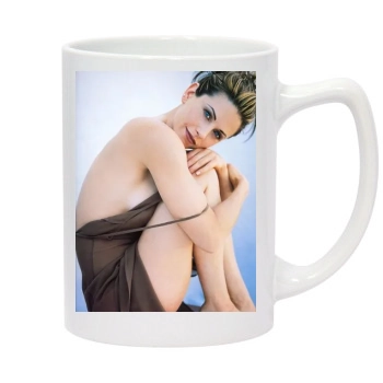 Courteney Cox 14oz White Statesman Mug