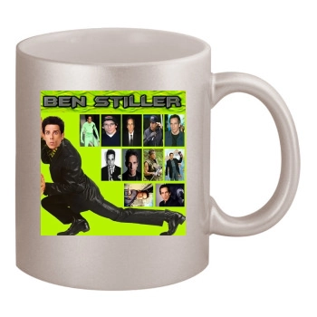 Ben Stiller 11oz Metallic Silver Mug