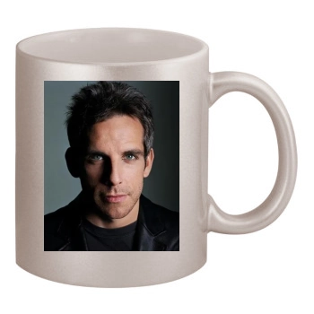 Ben Stiller 11oz Metallic Silver Mug