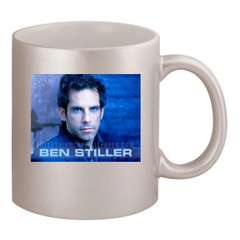 Ben Stiller 11oz Metallic Silver Mug