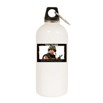 Ben Stiller White Water Bottle With Carabiner