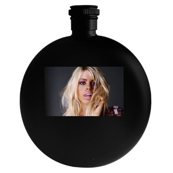 Billie Piper Round Flask