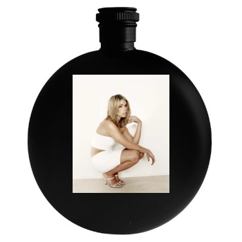 Billie Piper Round Flask