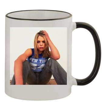 Billie Piper 11oz Colored Rim & Handle Mug