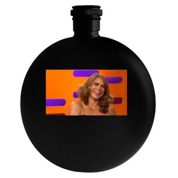 Billie Piper Round Flask