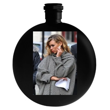 Billie Piper Round Flask