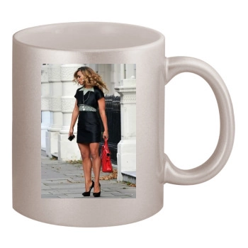 Billie Piper 11oz Metallic Silver Mug