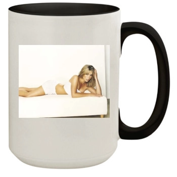 Billie Piper 15oz Colored Inner & Handle Mug