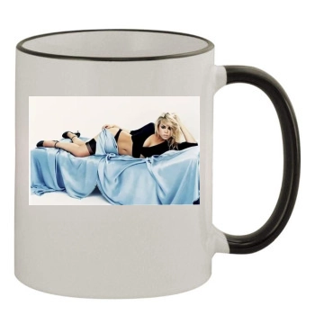 Billie Piper 11oz Colored Rim & Handle Mug