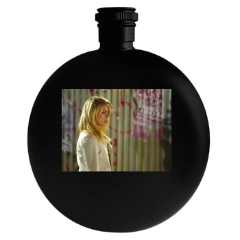 Billie Piper Round Flask