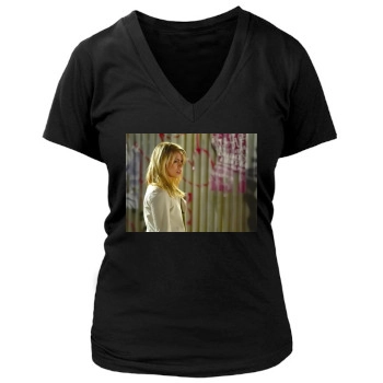 Billie Piper Women's Deep V-Neck TShirt