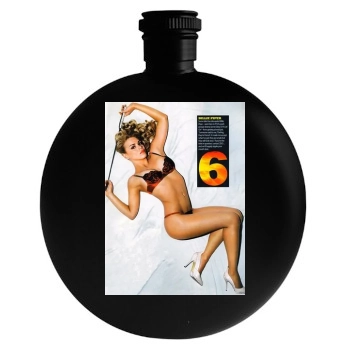 Billie Piper Round Flask