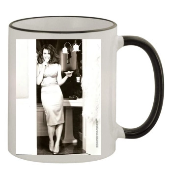 Billie Piper 11oz Colored Rim & Handle Mug