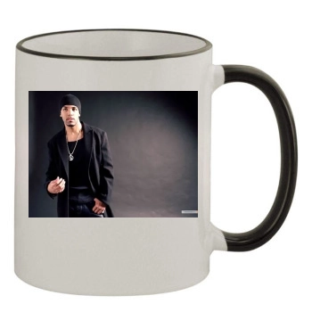 Craig David 11oz Colored Rim & Handle Mug