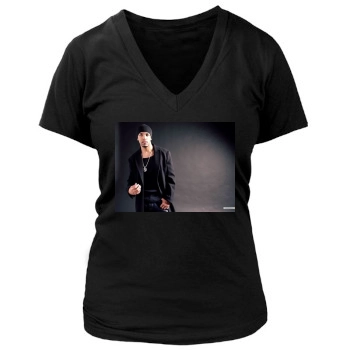 Craig David Women's Deep V-Neck TShirt