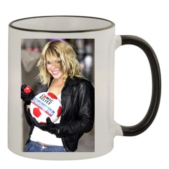Billie Piper 11oz Colored Rim & Handle Mug