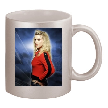 Billie Piper 11oz Metallic Silver Mug