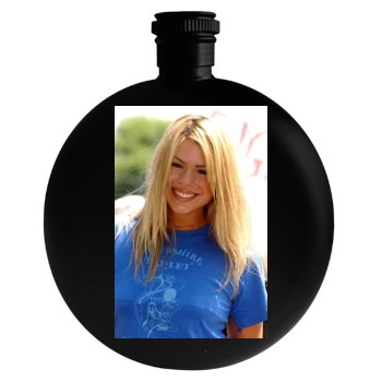 Billie Piper Round Flask