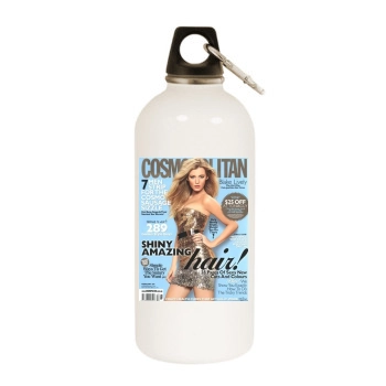 Blake Lively White Water Bottle With Carabiner