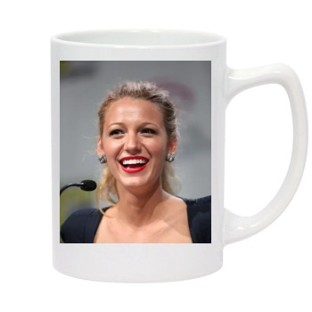 Blake Lively 14oz White Statesman Mug