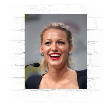 Blake Lively Metal Wall Art