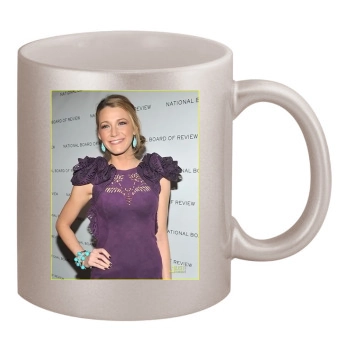 Blake Lively 11oz Metallic Silver Mug