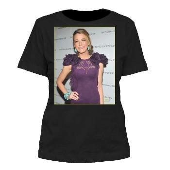 Blake Lively Women's Cut T-Shirt