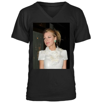 Blake Lively Men's V-Neck T-Shirt