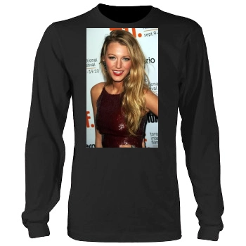 Blake Lively Men's Heavy Long Sleeve TShirt