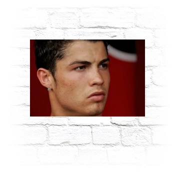 Cristiano Ronaldo Metal Wall Art