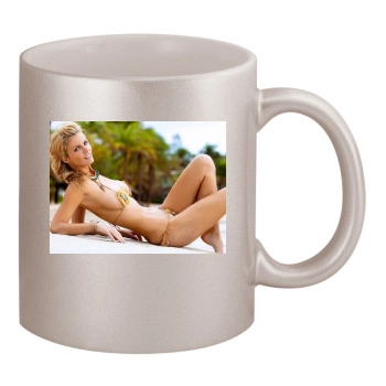 Brooklyn Decker 11oz Metallic Silver Mug