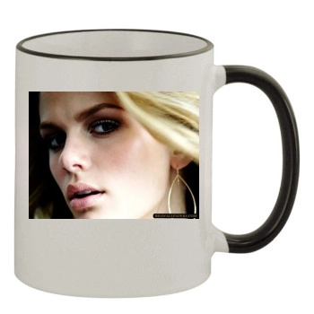 Brooklyn Decker 11oz Colored Rim & Handle Mug