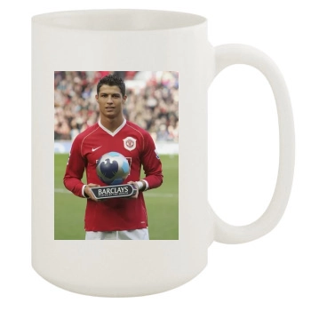 Cristiano Ronaldo 15oz White Mug