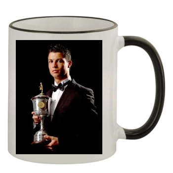 Cristiano Ronaldo 11oz Colored Rim & Handle Mug